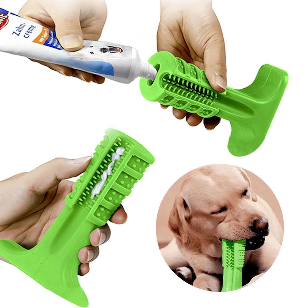 Mordedor y cepillo de dientes para perros-DogBrush